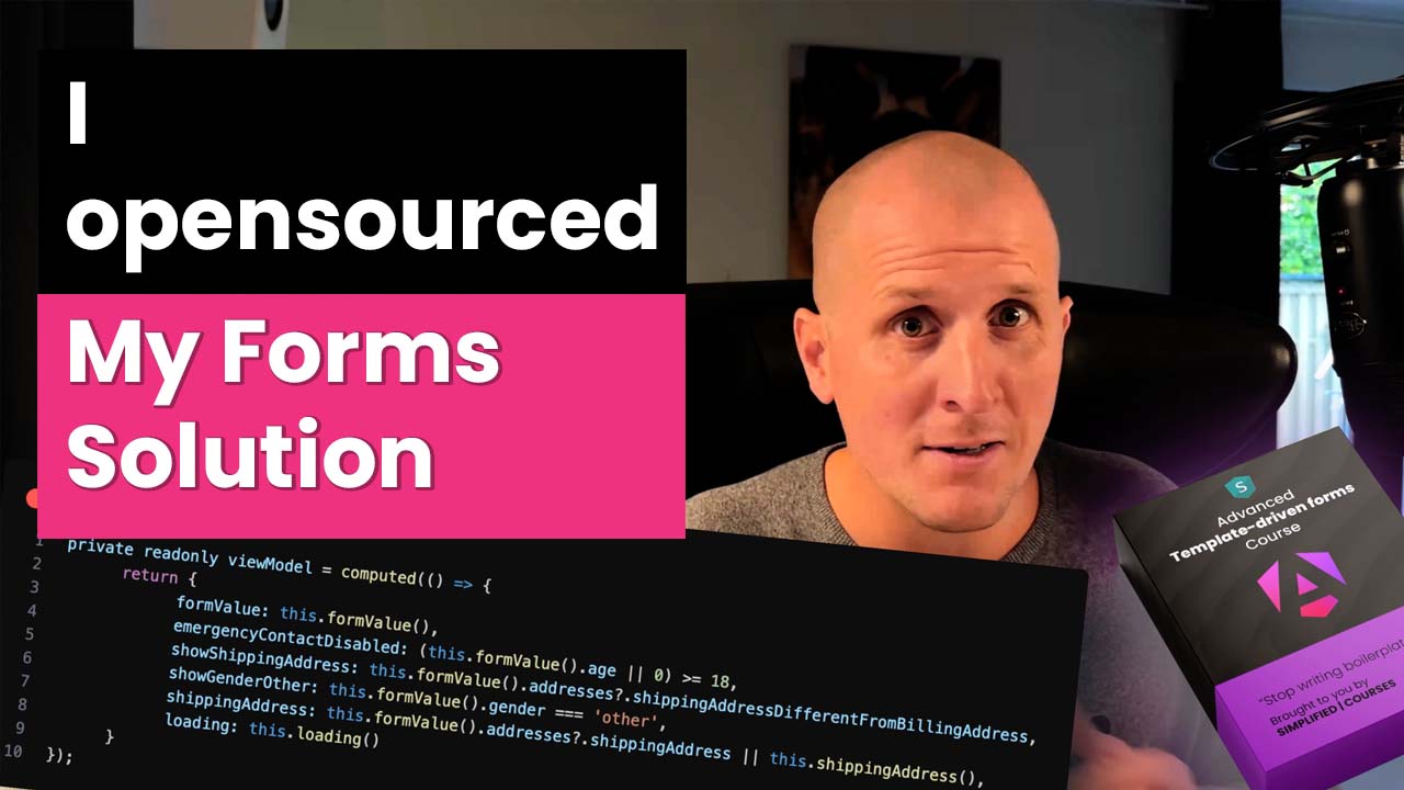I open-sourced my Angular Template-driven Forms Solution